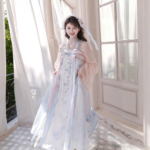 唐漢服　静还决 落樱雪
