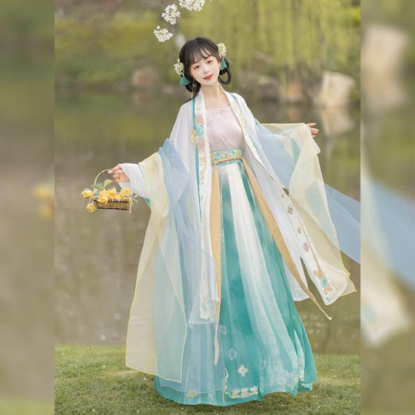宋制漢服　西府幽兰【风蝶令】