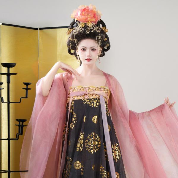 漢服復元・唐制 山迟【婉宁】