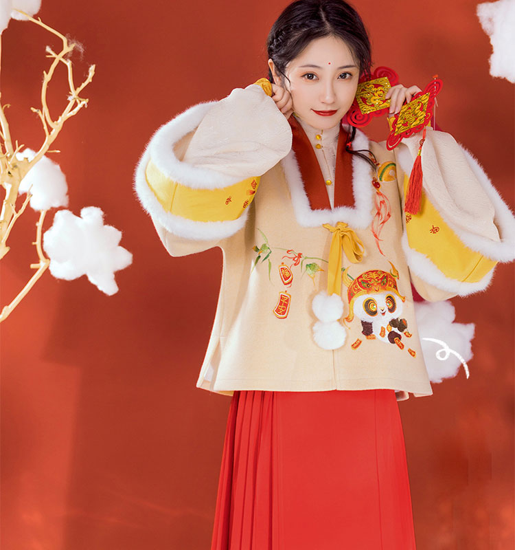 刺繍漢服 中華服 チャイナ服 撮影 演奏会 花火会 パーティー